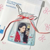 Transparent Goldfish Bowl Candy Bag Kpop Keychain Photocard Holder - ArtGalleryZen