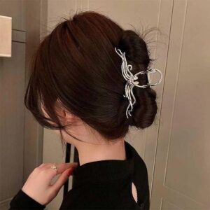 Trendy Abstract Octopus Chignon Claw Clip Hair Clip - ArtGalleryZen