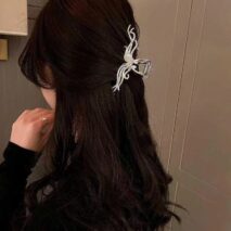 Trendy Abstract Octopus Chignon Claw Clip Hair Clip - ArtGalleryZen