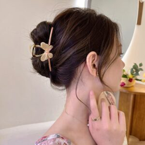 Trendy Enamel Colorful Butterfly Claw Clip Hair Clip - ArtGalleryZen