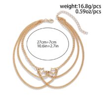 Trendy Hollow Star Layering Curb Arm Chain - ArtGalleryZen