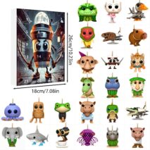 Tung Tung Tung Sahur Italian Brainrot Advent Countdown Calendar With 24pcs Keychain - ArtGalleryZen
