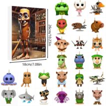 Tung Tung Tung Sahur Italian Brainrot Advent Countdown Calendar With 24pcs Keychain - ArtGalleryZen
