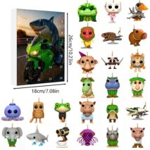 Tung Tung Tung Sahur Italian Brainrot Advent Countdown Calendar With 24pcs Keychain - ArtGalleryZen
