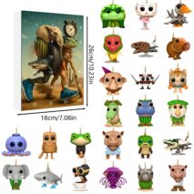Tung Tung Tung Sahur Italian Brainrot Advent Countdown Calendar With 24pcs Keychain - ArtGalleryZen