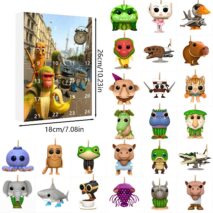 Tung Tung Tung Sahur Italian Brainrot Advent Countdown Calendar With 24pcs Keychain - ArtGalleryZen