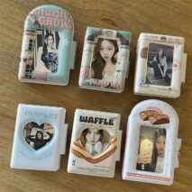 Waffles Strawberry Cake Kpop 3 Inch Mini Photocard Album - ArtGalleryZen