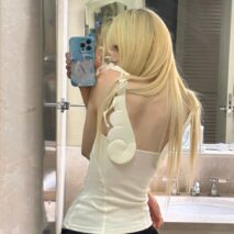 Y2K Angel Wing Sleeveless Tank Top - ArtGalleryZen