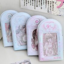 Y2K Heart Narutomaki Kpop 3 Inch Mini Photocard Album - ArtGalleryZen