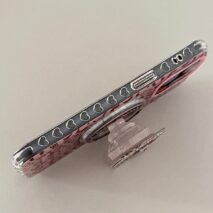 Y2K Leopard Hello Kitty Rhinestone Magnetic Stand iPhone Case - ArtGalleryZen