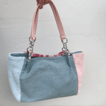 Y2K Miffy Plush Denim Patchwork Shoulder Bag - ArtGalleryZen