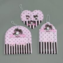 Y2K My Melody Heart Kpop Keychain Photocard Holder - ArtGalleryZen
