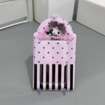 Y2K My Melody Heart Kpop Keychain Photocard Holder - ArtGalleryZen