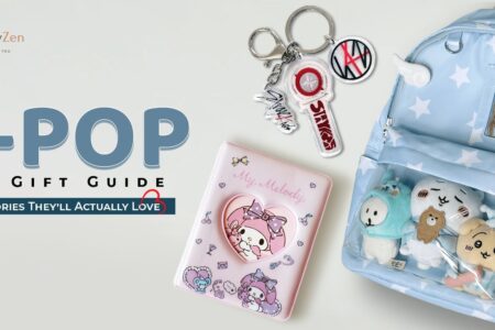 K-pop fan gift guide featuring trendy accessories, merchandise, and collectibles perfect for K-pop lovers
