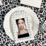 Glitter Heart Wing Star Amulet Kpop Photocard Holder Keychain