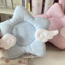 Cute Star Wing Polka Dot Fabric Coaster | Kawaii Home Gift - Image 5