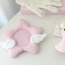 Cute Star Wing Polka Dot Fabric Coaster | Kawaii Home Gift - Image 2