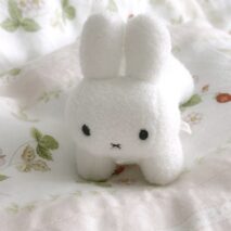 Cute Miffy Rabbit Plush Keychain | Adorable White Bunny Keyring - Image 6