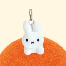 Cute Miffy Rabbit Plush Keychain | Adorable White Bunny Keyring - Image 2