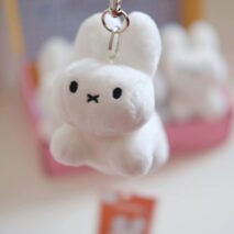Cute Miffy Rabbit Plush Keychain | Adorable White Bunny Keyring - Image 3