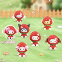 TOPTOY Sanrio Characters Sweet Stawberry Series Plush Keychain Blind Box - Image 2