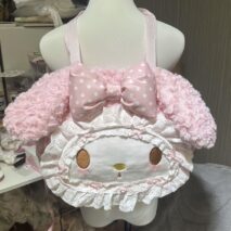 Sweet My Melody Bowknot Plush Backpack - Image 2
