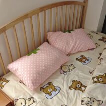 Pink Strawberry Plush Zippered Pillow Cover - Image 6