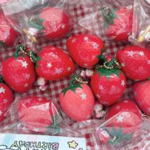 Cute Strawberry Lighter With Hello Kitty Charm (No Gas) - Image 7