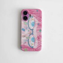 Chic Starry-Eyed Girl iPhone Case - Image 7