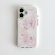 Chic Starry-Eyed Girl iPhone Case - Image 4