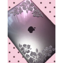 Glitter Hibiscus Flower Butterfly Diy Sticker - Image 3