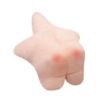 Pink Star Plush Pillow - Cute Kawaii Blushing Star Butt Cushion - Image 9