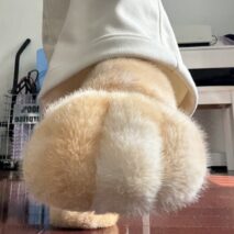Plush Fuzzy Cat Paw Slippers - Cozy Indoor House Shoes for Women - Image 7