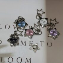 Y2K Star Keychain Watch Pendant - Image 3