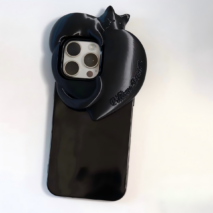 3D Sleeping Cat Heart Phone Case - Image 6