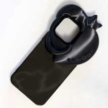3D Sleeping Cat Heart Phone Case - Image 5