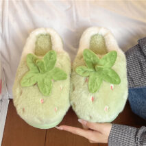 Adorable Strawberry Plush Slippers - Image 6