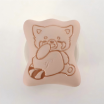 Kawaii Bear Cat Biscuit Magnetic Phone Grip – 3D Embossed Phone Stand & Holder - Image 13