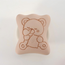 Kawaii Bear Cat Biscuit Magnetic Phone Grip – 3D Embossed Phone Stand & Holder - Image 7