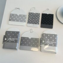 Star Polka Dot Kpop Keychain Photocard Holder - Image 2