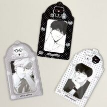 Kawaii Bear Polka Dot PVC Kpop Keychain Photocard Holder – view 3
