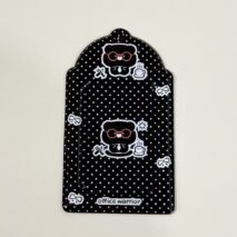 Kawaii Bear Polka Dot PVC Kpop Keychain Photocard Holder – view 7