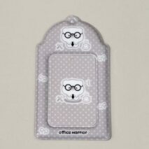 Kawaii Bear Polka Dot PVC Kpop Keychain Photocard Holder – view 8