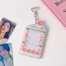 Cute Fruit Cake Acrylic Kpop Keychain Photocard Holder - Image 8
