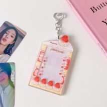 Cute Fruit Cake Acrylic Kpop Keychain Photocard Holder - Image 7