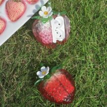 Chic Transparent Strawberry Earphone AirPods Case - Image 5