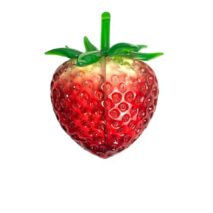 Chic Transparent Strawberry Earphone AirPods Case - Image 7