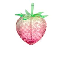 Chic Transparent Strawberry Earphone AirPods Case - Image 9