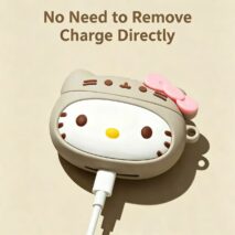 Kawaii Hello Kitty Silicone AirPods Earphone Case - Image 9