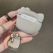 Kawaii Hello Kitty Silicone AirPods Earphone Case - Image 4